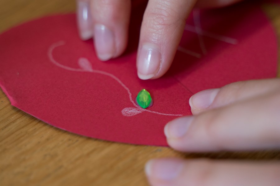 Herz aus Papier basteln