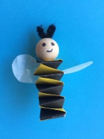 Biene aus Hexentreppe
