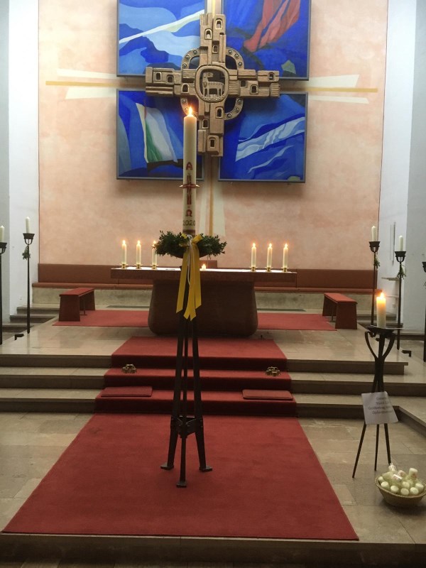 Ostern 2020: Kirche St. Pius X.