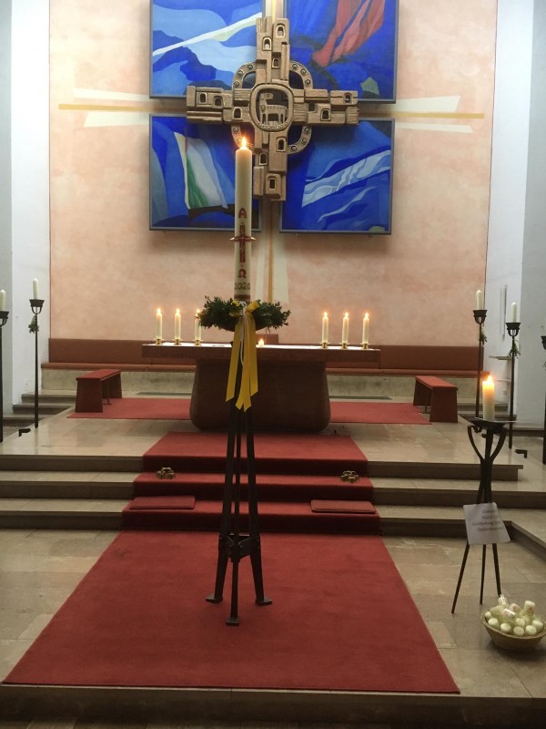 Ostern 2020: Kirche St. Pius X.