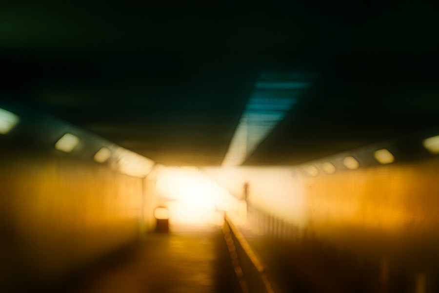 Licht am Ende eines Tunnels