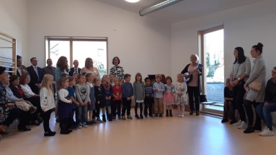 Kiga - Einweihung 2019 - Singen Kinder