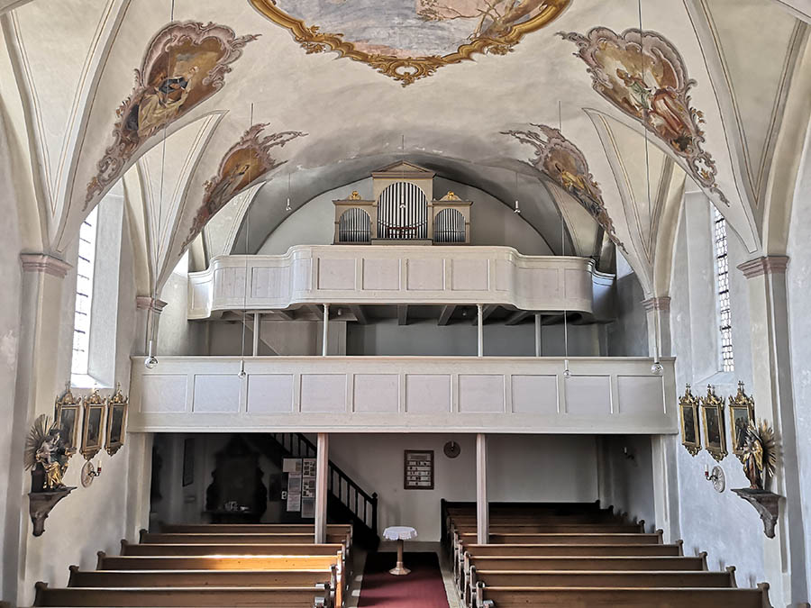Orgel Steinkirchen Unten