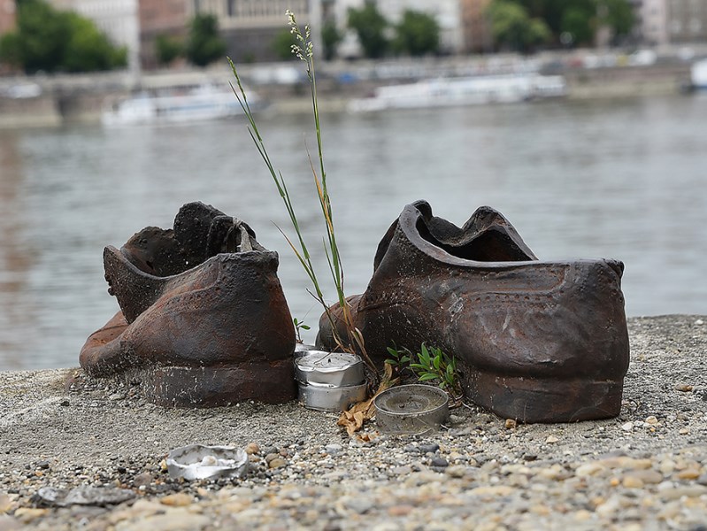 Schuhe Ufer Gedenken