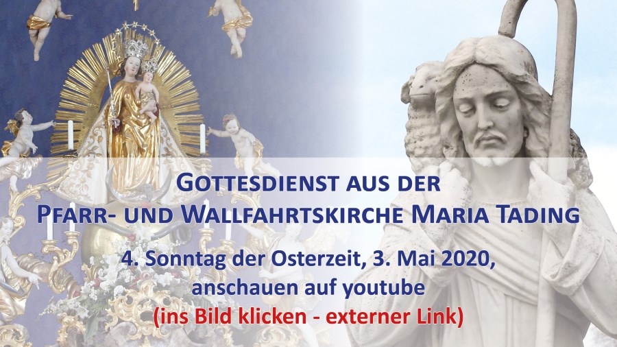 Gottesdienst Übertragung Maria Tading Pfarrkirche Wallfahrtskirche kirch dahoam