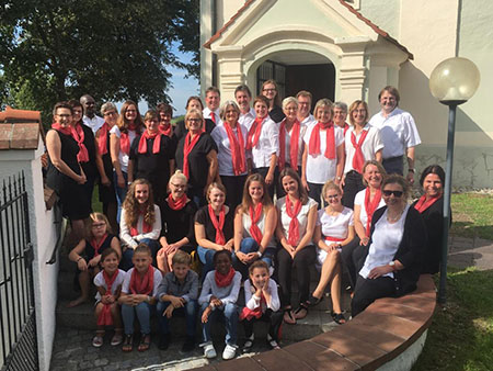 Gruppenbild Junger Chor Hohenpolding