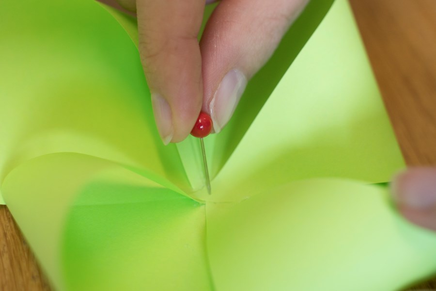 Windrad aus Papier basteln