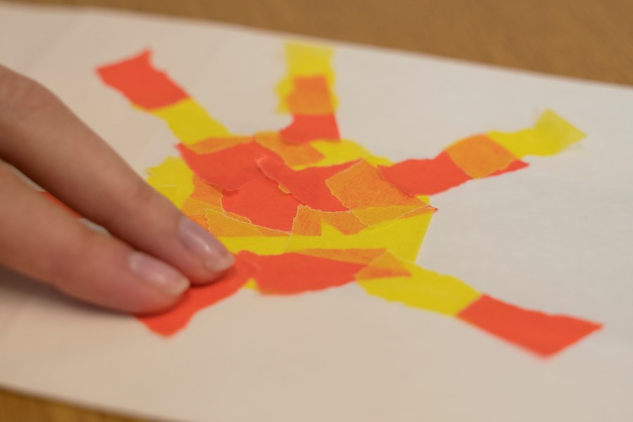 Lichtttüte aus Papier basteln