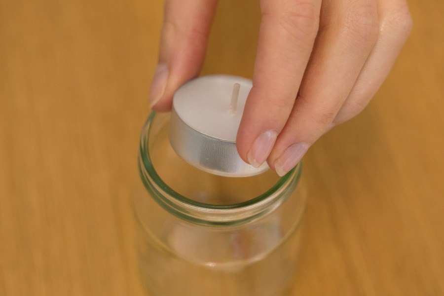 Lichtttüte aus Papier basteln