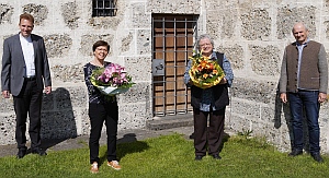 Einen Wechsel gab es kürzlich bei der Mesnerin von Rabenden. Irmi Altenweger übernimmt das Amt von Rita Müller.