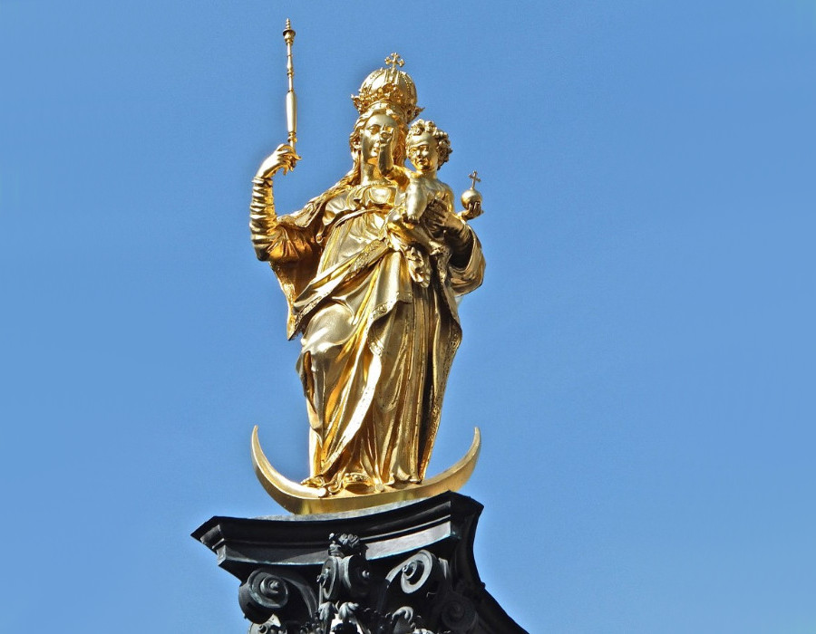 Patrona Bavaria auf der Mariensäule