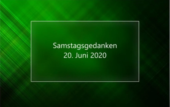 Video_Samstagsgedanken_20200620_Start
