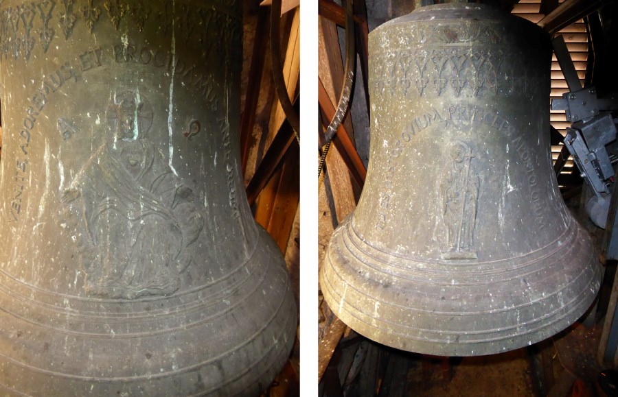 Die beiden großen Tachinger Glocken