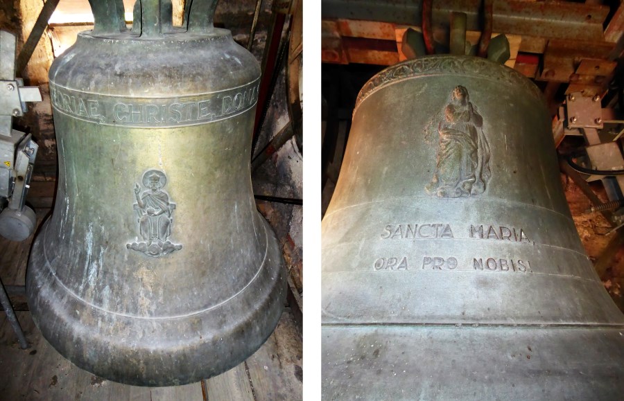 Die beiden großen Törringer Glocken, Christkönig und Maria