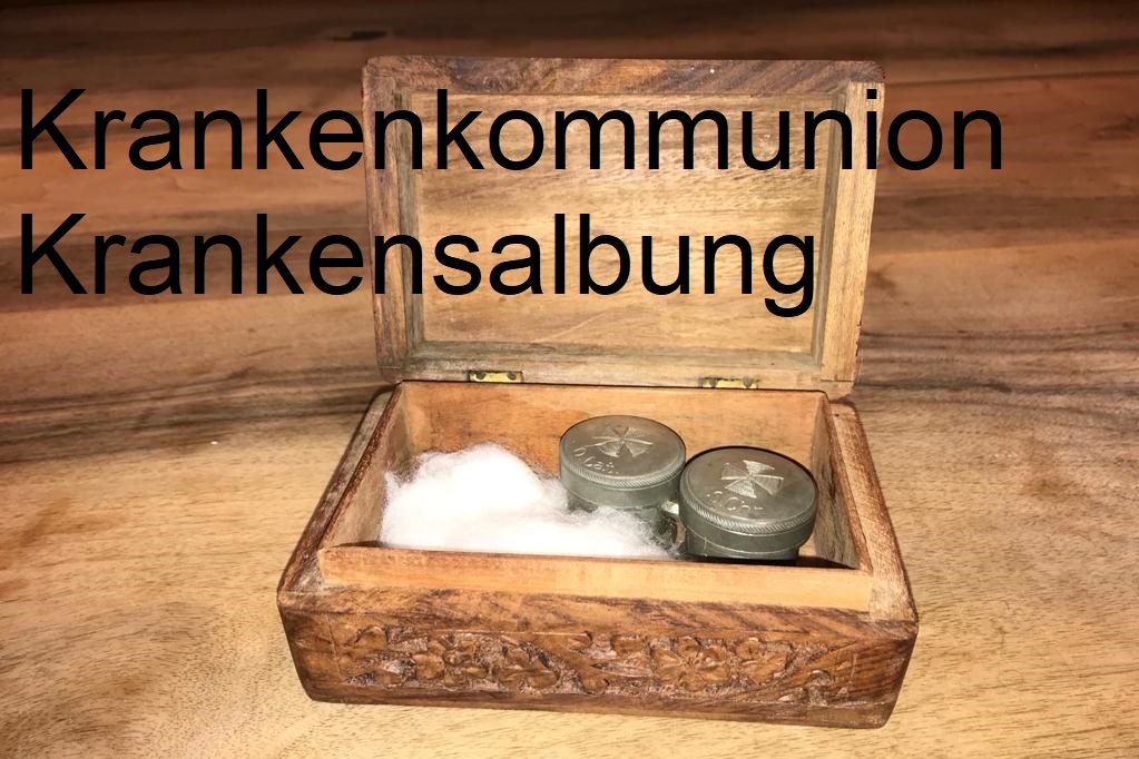 Kachel "Krankensalbung/Krankenkommunion"