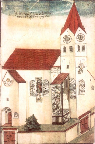 St.Johannes, Wappenbuch, Kirche