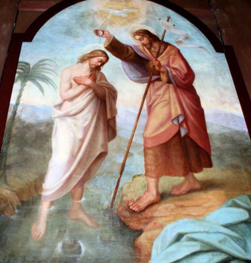 St.Johannes, Gemälde Altarrückseite
