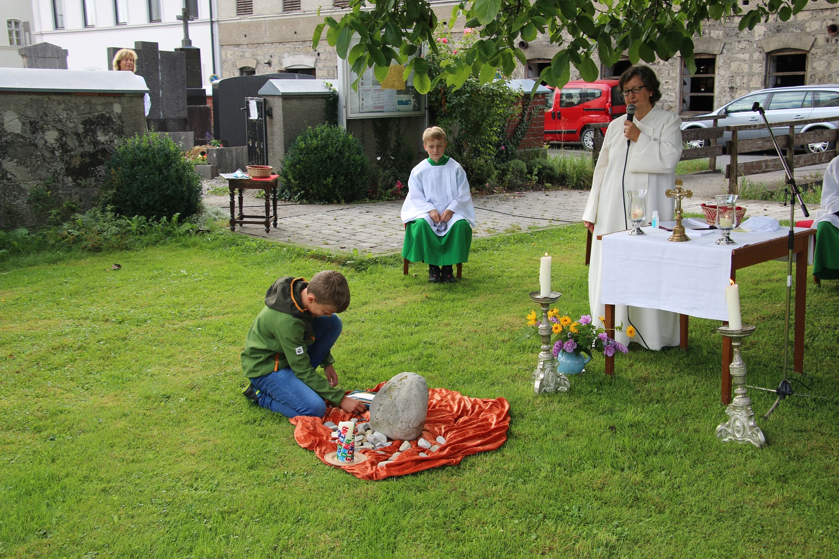 Familiengottesdienst im Freien