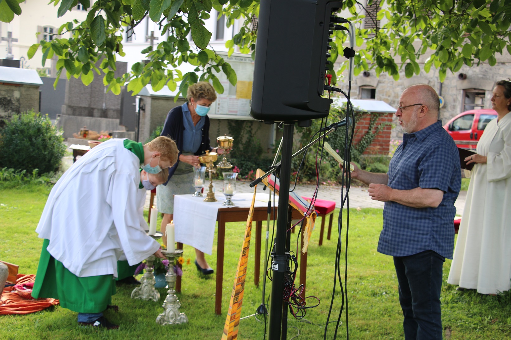 Familiengottesdienst im Freien