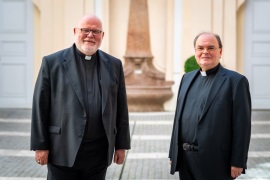 Besuch beim Augsburger Bischof Meier