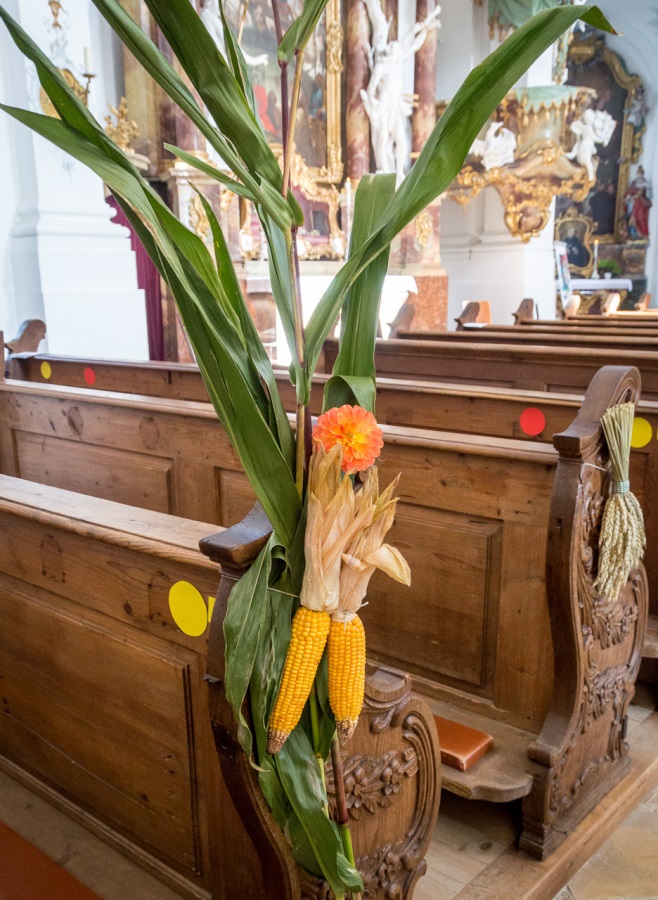 Erntedankfest in der Pfarrkirche Rott am Inn