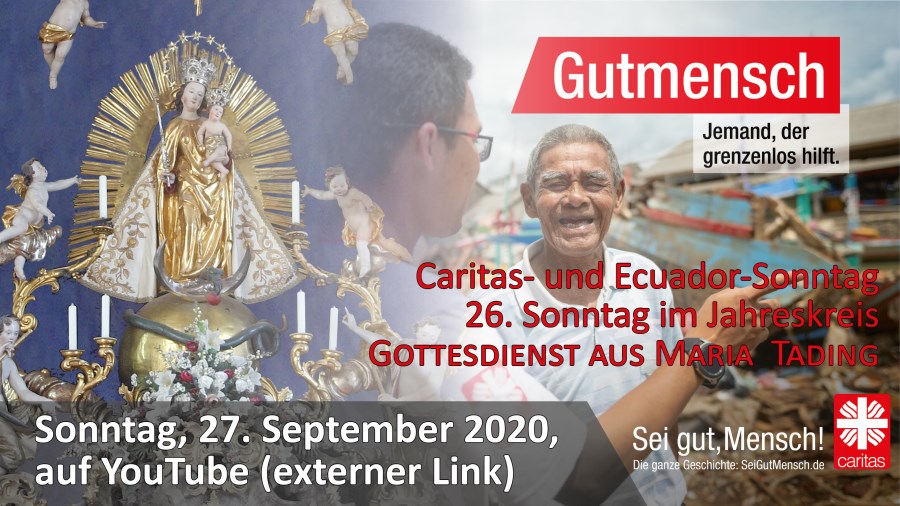 Gottesdienstübertragung Pfarrkirche Wallfahrtskirche Pfarrverband Maria Tading kirch dahoam 26. Sonntag im Jahreskreis A 27. September 2020