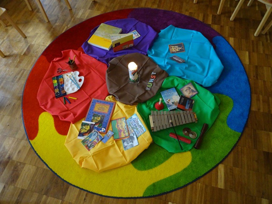 Künstler teppich
