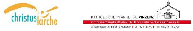 Logos Vinzenz und Christuskirche