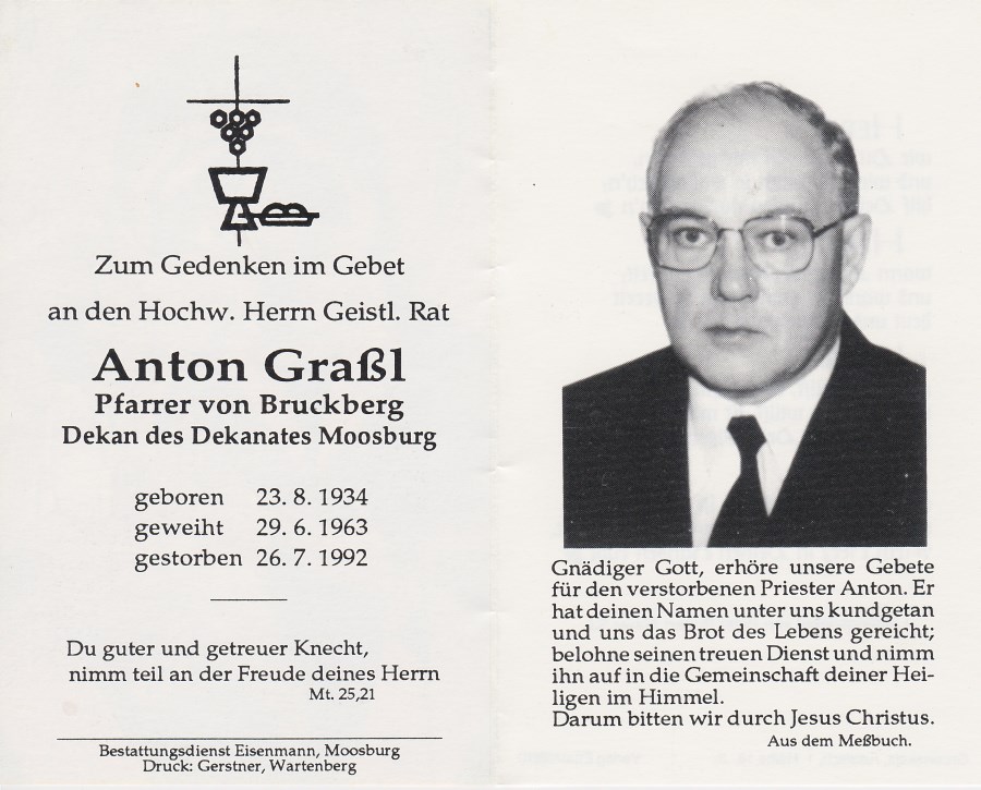Pfr. Geistl. Rat Anton Graßl
