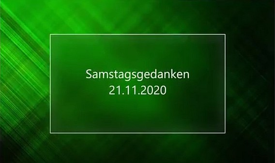 Video_Samstagsgedanken_20201121_Start