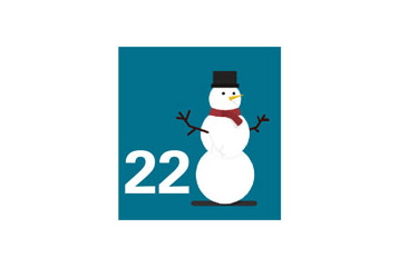 22 Advent Kachel