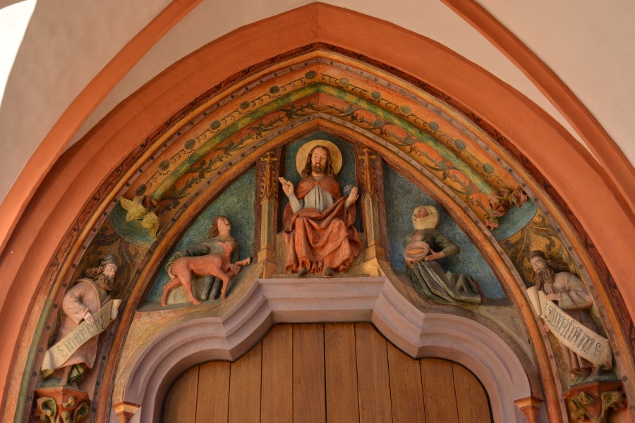 Südeingang Kirchenportal Ostermünchen