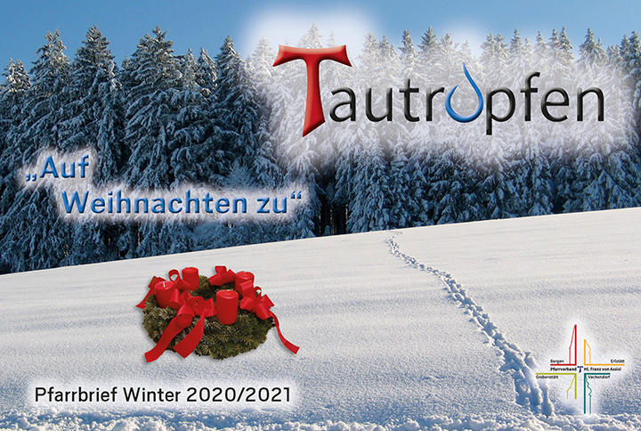 Titelseite Tautropfen Advent 2020