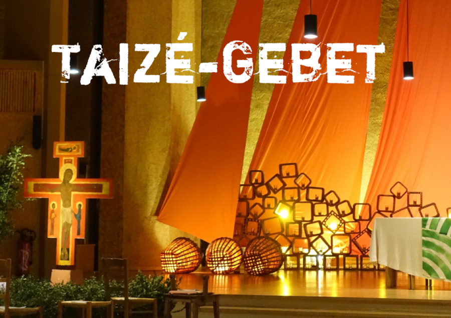Plakat Taizé-Gebet Homepage