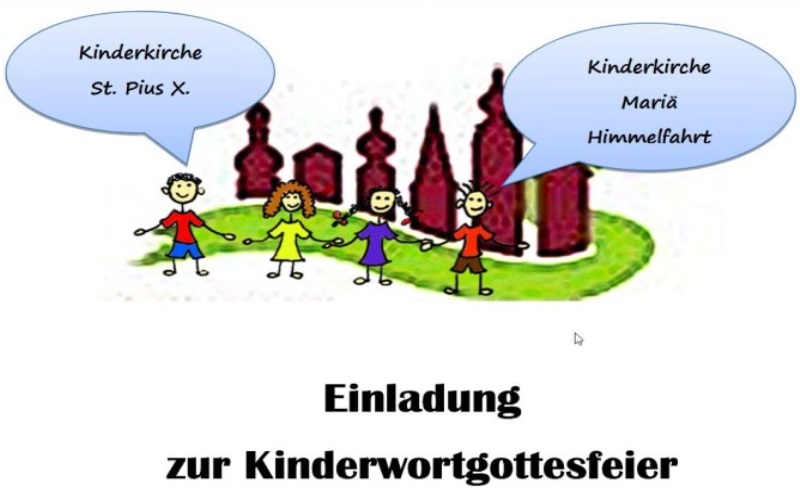 Einladung zum Kinderwortgottesdienst