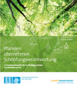 Cover_Pfarreien übernehmen Schöpfungsverantwortung