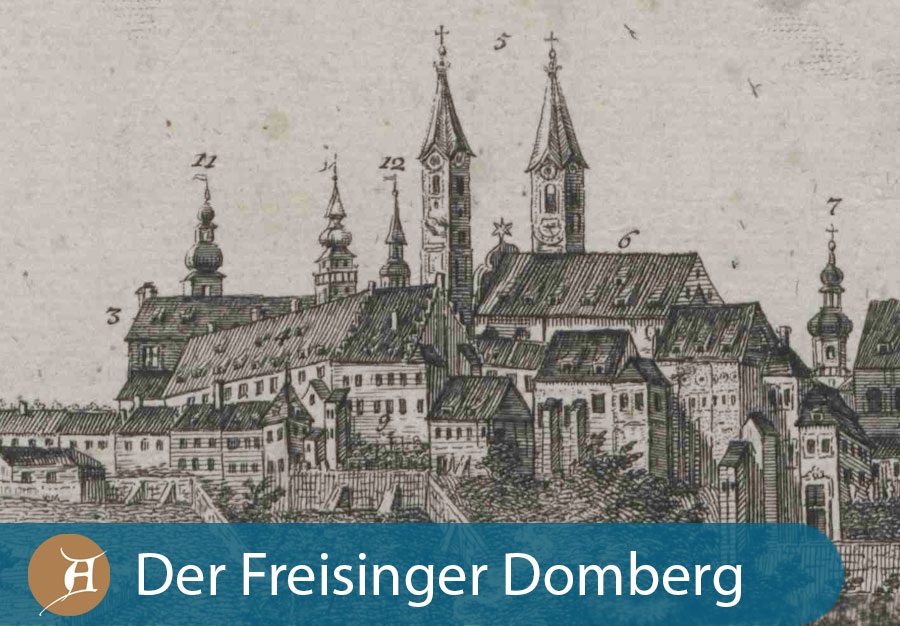 Grafik Der Freisinger Domberg