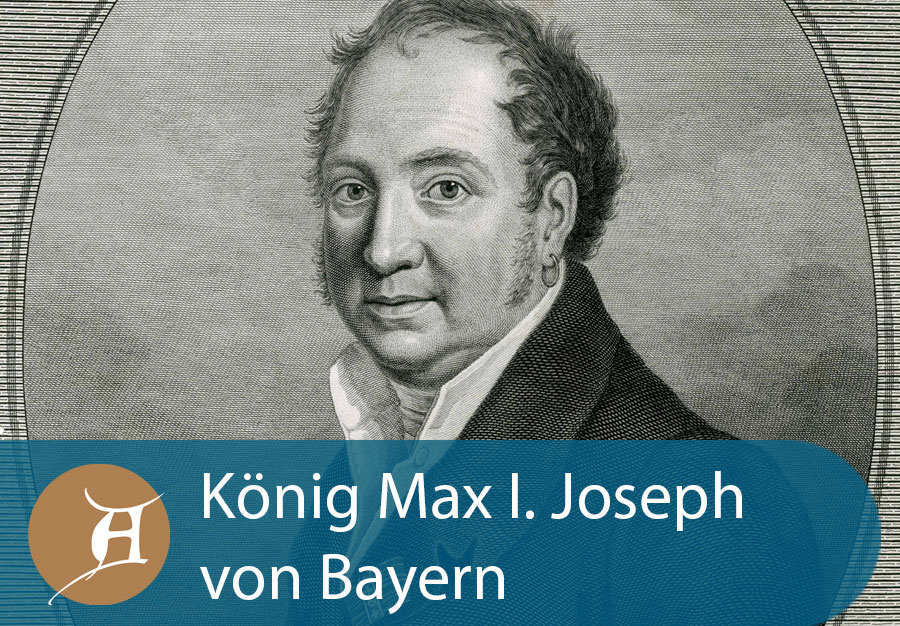 Grafik König Max I. Joseph von Bayern