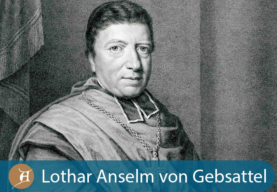 Grafik Lothar Anselm von Gebsattel