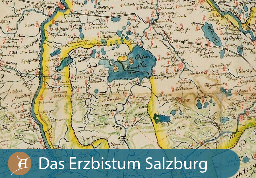 Grafik Das Erzbistum Salzburg