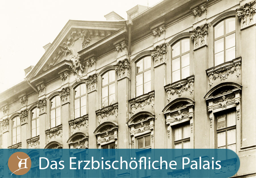 Grafik Das erzbischöfliche Palais