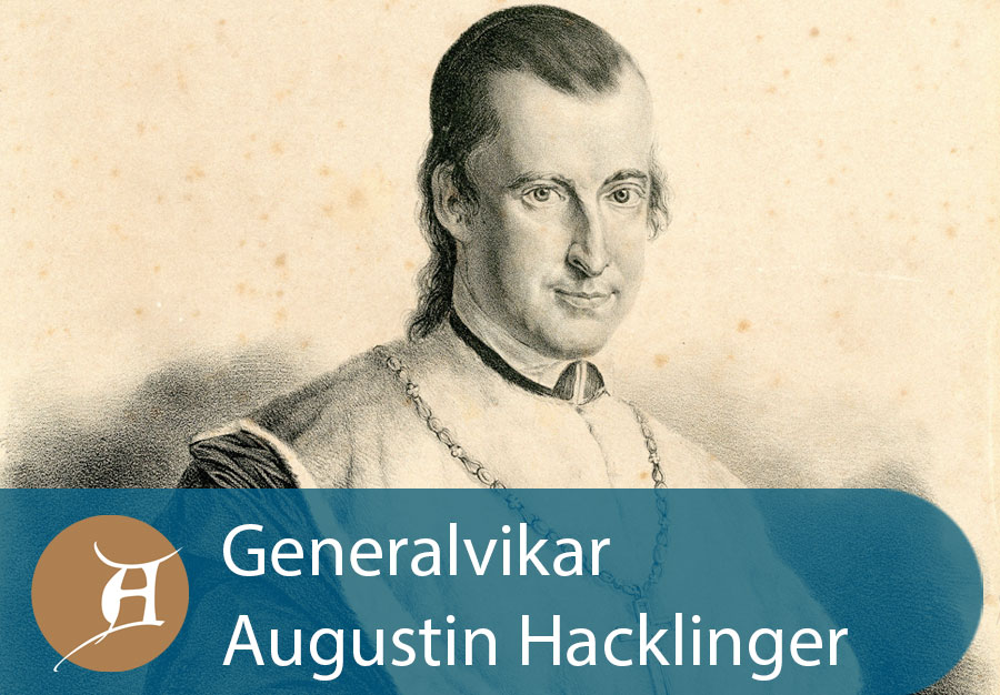 Grafik Generalvikar Augustin Hacklinger