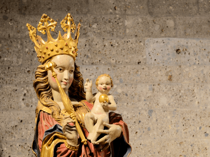 Madonna Statue Bruder Konrad