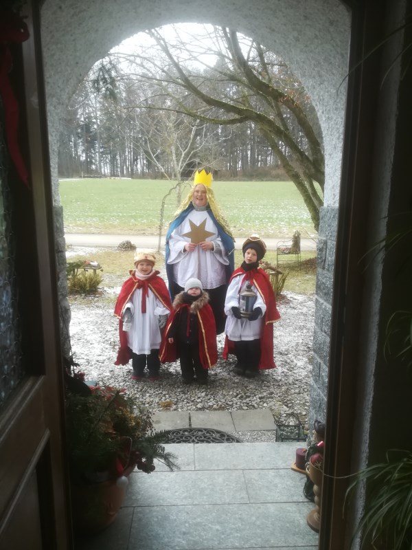 Sternsinger Fam Huber Aichlberg