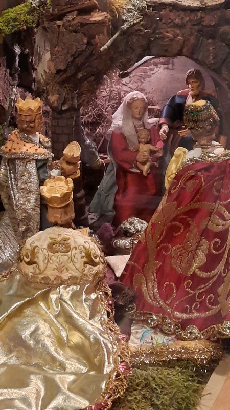 Krippe Pfarrkirche 2021 1