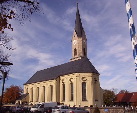 Pfarrkirche von Irschenberg