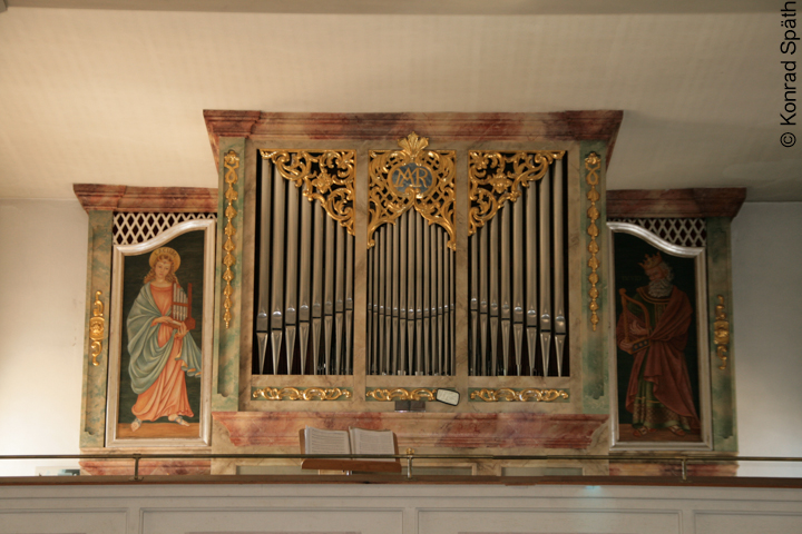 Orgel Ramsau Prospekt