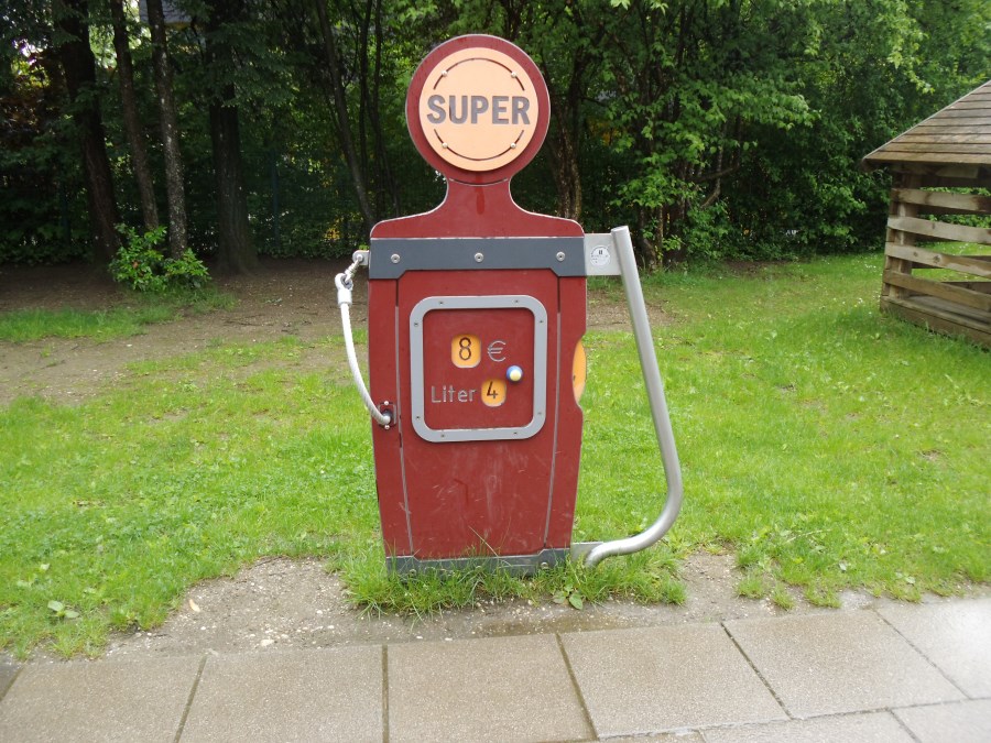 Garten Tankstelle