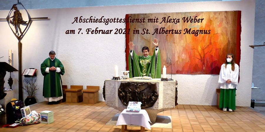 Abschiedsgottesdienst mit Alexa Weber - Bild 1