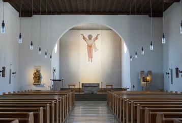 Innenraum Christi Himmelfahrt